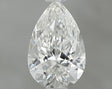 0.72 carat Pear diamond F VVS2 