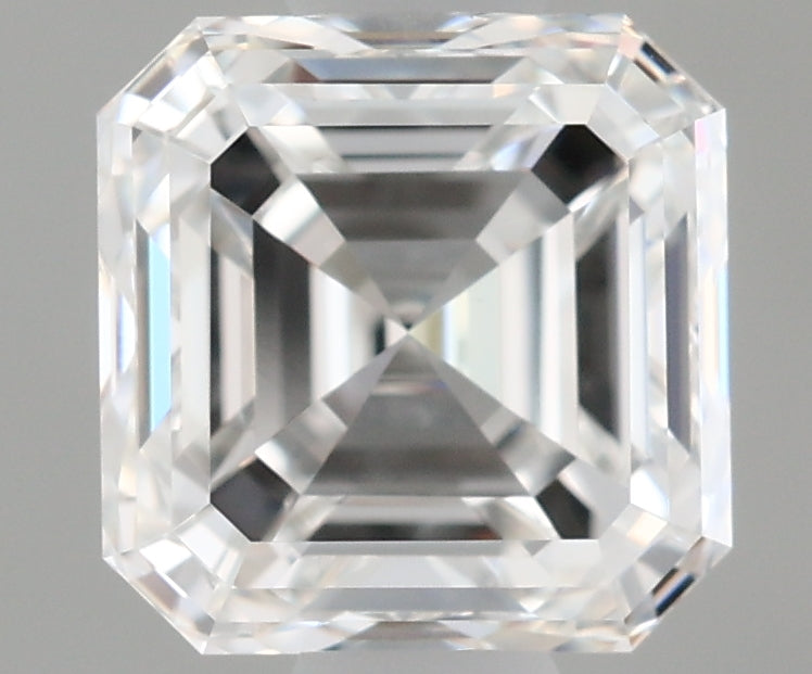 0.82 carat Asscher diamond F VVS2 