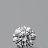 0.18 carat Round diamond E  VVS2 Excellent