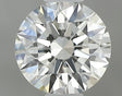 0.39 carat Round diamond J IF Excellent