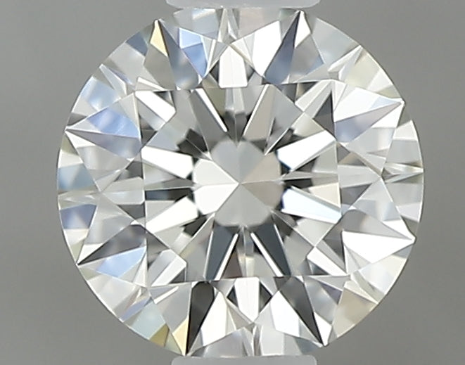 0.39 carat Round diamond J IF Excellent