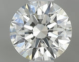 0.39 carat Round diamond J IF Excellent