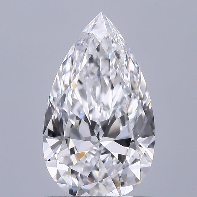 0.72 carat Pear diamond D IF 