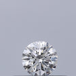0.19 carat Round diamond E VVS2 Excellent
