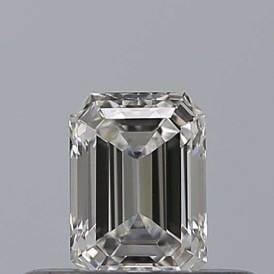 0.28 carat Emerald diamond F  VVS2