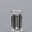 0.24 carat Baguette diamond D  VVS1 