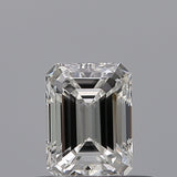 0.39 carat Emerald diamond E VVS1 