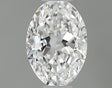 0.33 carat Oval diamond D VVS2 