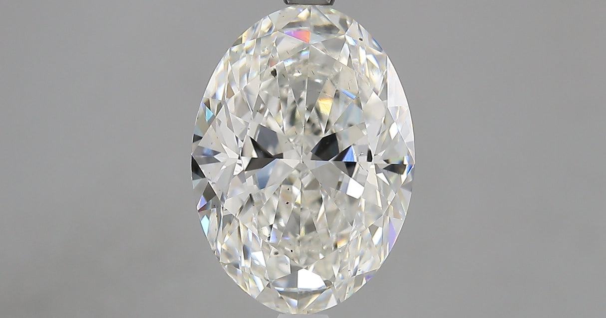 3.01 carat Oval diamond H  SI1 Very good