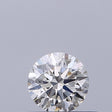 0.33 carat Round diamond E IF Excellent