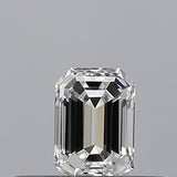 0.23 carat Emerald diamond E VVS1 