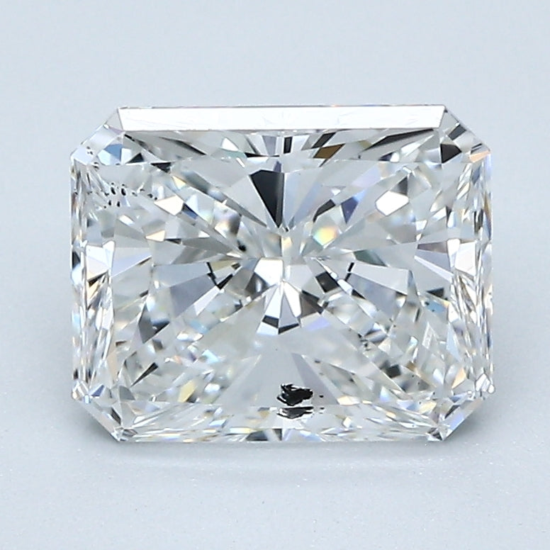 2.11 carat Radiant diamond E  I1