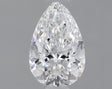 0.50 carat Pear diamond F VVS2 