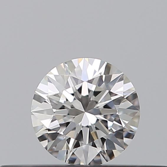 0.19 carat Round diamond F  IF Excellent
