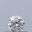 0.24 carat Round diamond G IF Excellent