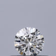 0.25 carat Round diamond F VVS2 Excellent