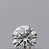 0.19 carat Round diamond E  VVS1 Excellent
