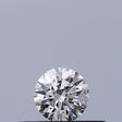0.18 carat Round diamond E IF Excellent