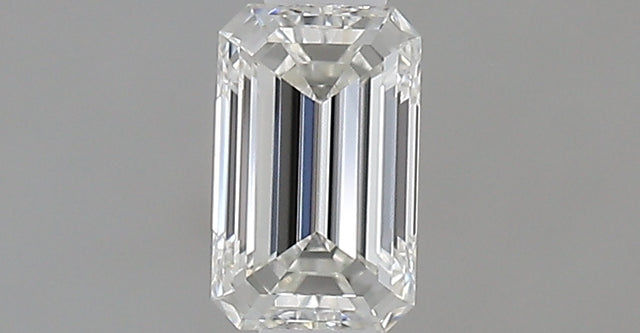 0.38 carat Emerald diamond G VVS2 