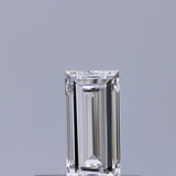 0.23 carat Baguette diamond E VVS1 