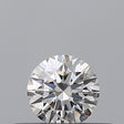 0.21 carat Round diamond D VVS2 Excellent