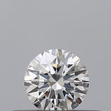 0.21 carat Round diamond D VVS2 Excellent