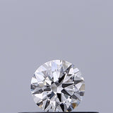 0.22 carat Round diamond D VVS1 Excellent