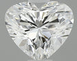 0.50 carat Heart diamond F IF 