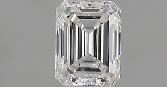 0.30 carat Emerald diamond F  VVS2