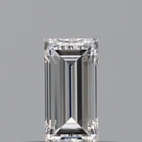 0.33 carat Baguette diamond E  VVS1