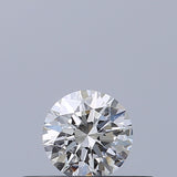 0.24 carat Round diamond E VVS2 Excellent