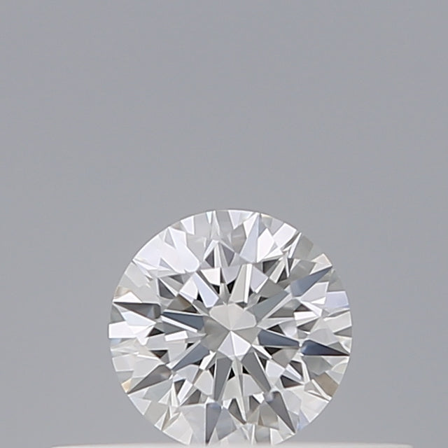 0.24 carat Round diamond E VVS2 Excellent