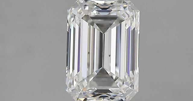 1.50 carat Emerald diamond G VS2 VeryGood