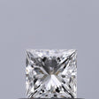0.37 carat Princess diamond F VVS1 