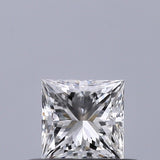 0.37 carat Princess diamond F VVS1 