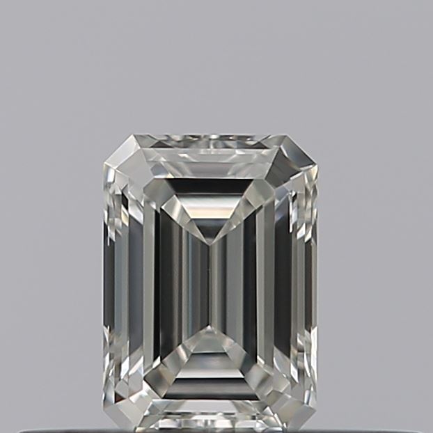 0.25 carat Emerald diamond F  VVS2