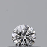 0.18 carat Round diamond E  IF Excellent
