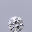 0.24 carat Round diamond E VVS2 Excellent
