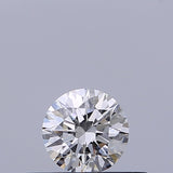 0.24 carat Round diamond E VVS2 Excellent