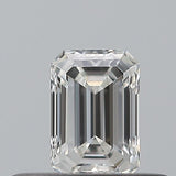 0.24 carat Emerald diamond F  VVS2