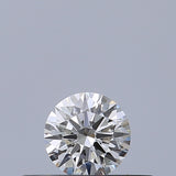 0.21 carat Round diamond E VVS2 Excellent