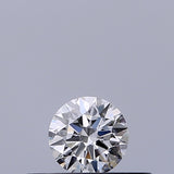 0.19 carat Round diamond E VVS2 Excellent