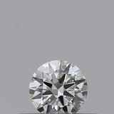 0.18 carat Round diamond F  IF Excellent