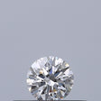 0.18 carat Round diamond D VVS2 Excellent