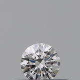 0.19 carat Round diamond F  VVS2 Excellent