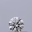 0.21 carat Round diamond F VVS1 Excellent