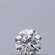 0.19 carat Round diamond E VVS2 Excellent