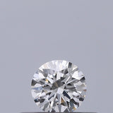 0.19 carat Round diamond E VVS2 Excellent