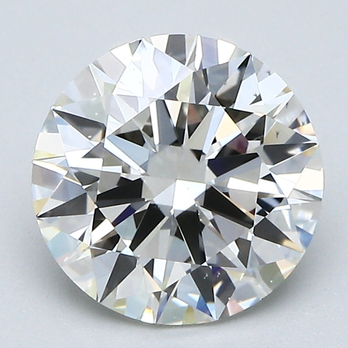 Diamant <tc>round</tc> J VS2 de 2,03 carats Excellent