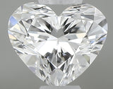 0.31 carat Heart diamond D  IF